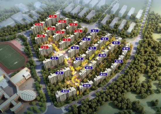 冠城大通六合G67地块已定案名为&ldquo;冠城大通蓝湖庭&rdquo;