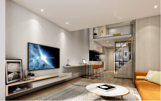 正荣中心天寓在售纯酒店式公寓，均价35000元/㎡