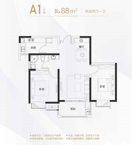 滨江雅园户型怎么样?滨江雅园户型图点评