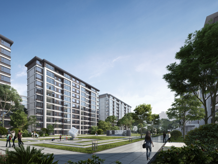 绿洲云湖十里院效果图