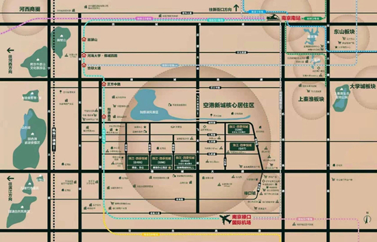 南京珠江四季悦城周边配套