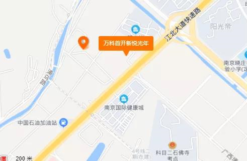 万科首开新悦光年地理位置