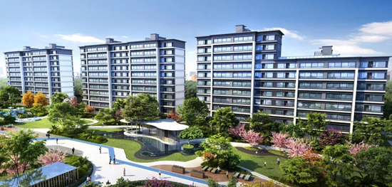 玖樾印象社区景观