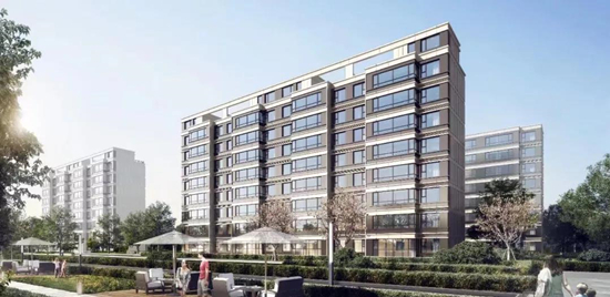 龙湖天玺社区环境