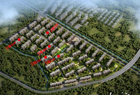 中建熙元府楼栋示意图