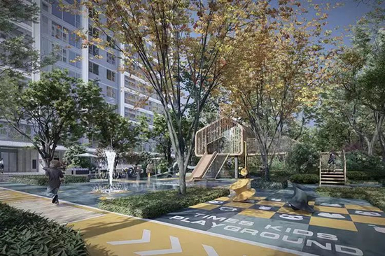 海信慧园景观图