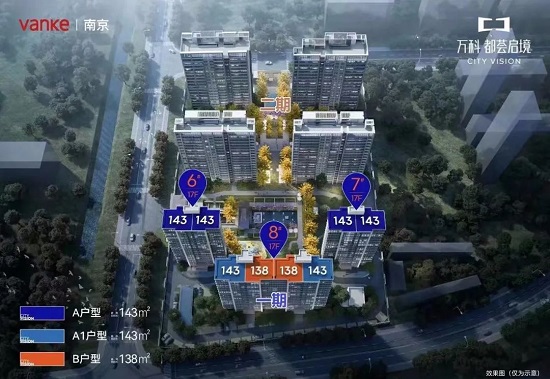 万科都荟启境的规划图