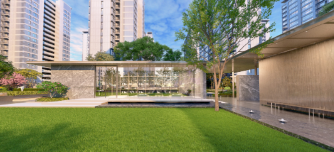 中海观山樾效果图