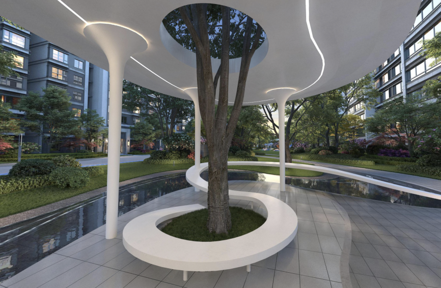 玖樾印象景观图