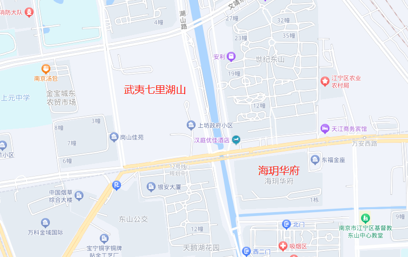 武夷七里湖山区位图