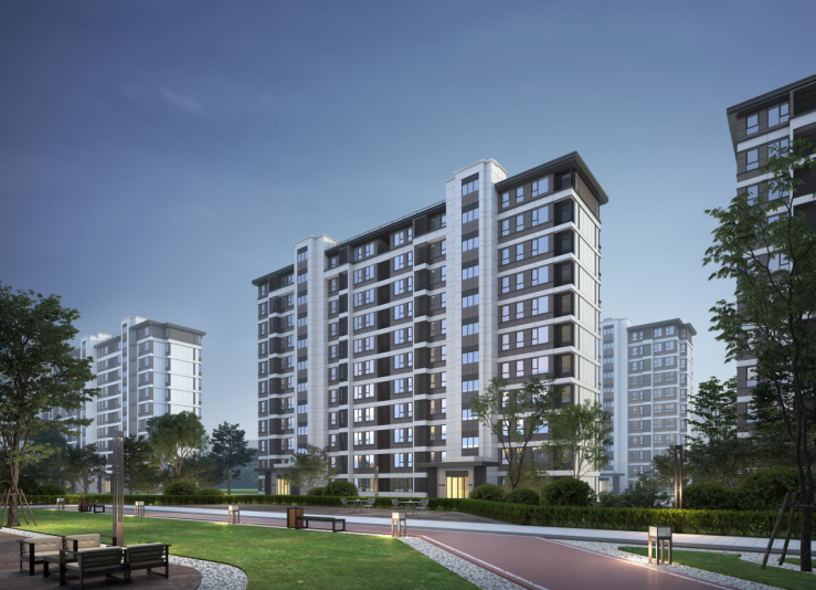 绿洲云湖十里院实景图