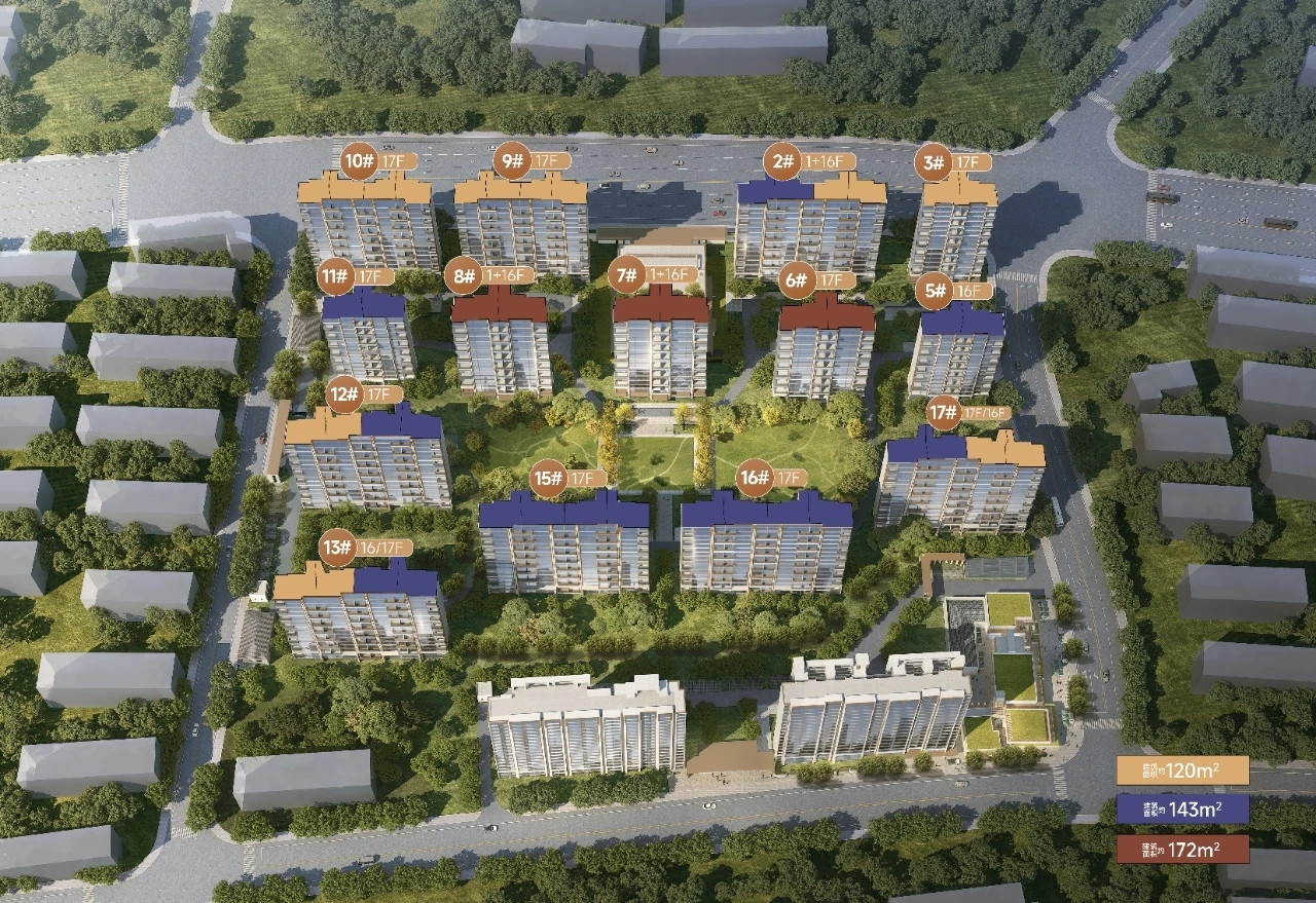 中建东山樾府规划图