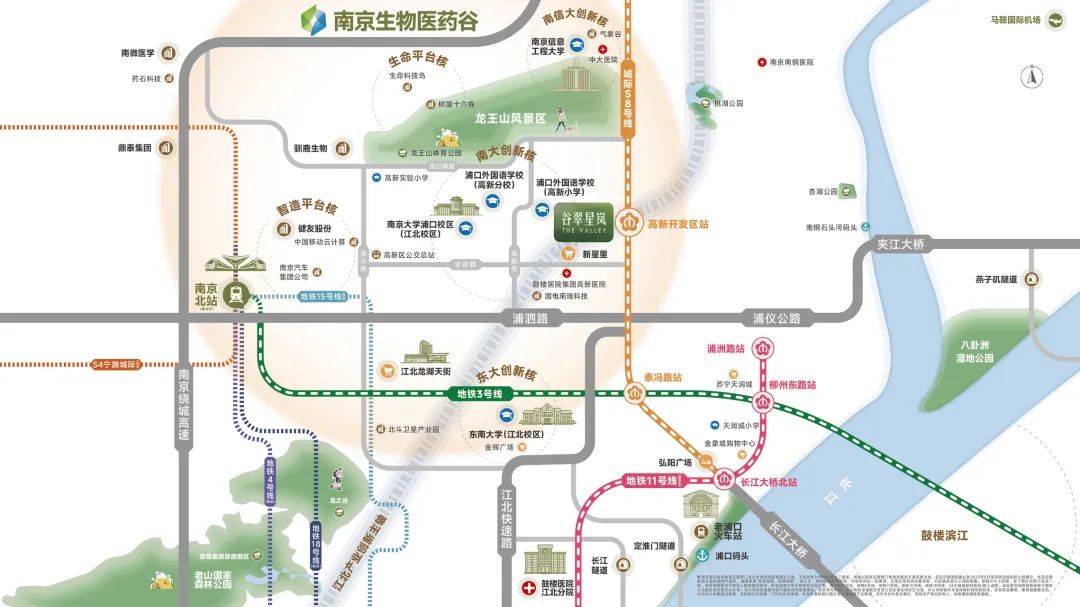 谷翠星岚区位图